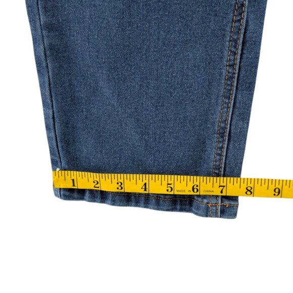 Smith & Mills Stretch Jeans Mens Blue Straight Leg Denim Size 42x32 - Picture 10 of 10